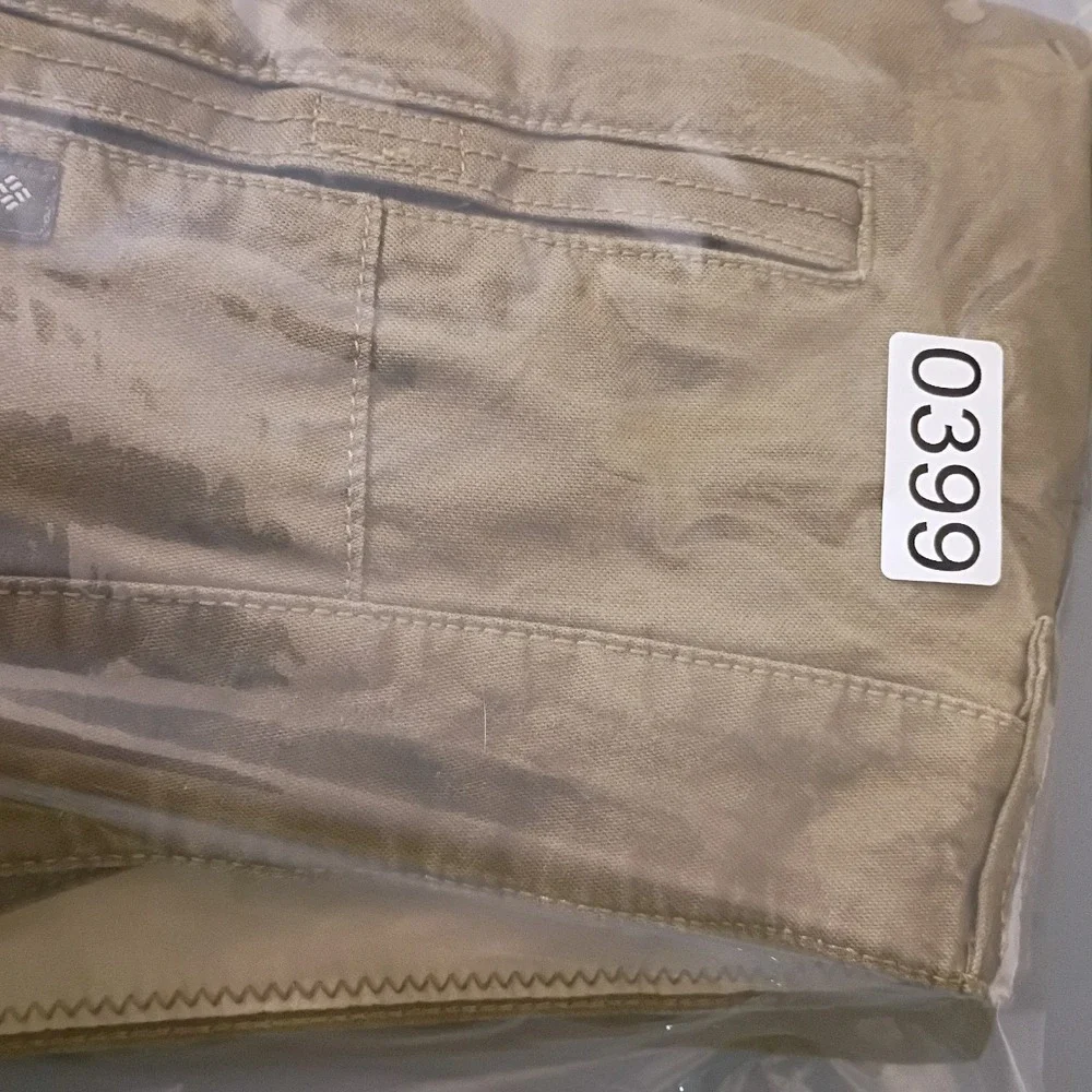 Columbia Sportswear Pants Men's 36x32 (38x31) Olive Cargo Deep Pockets Cotton
